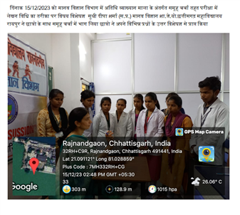 Govt. Digvijay Autonomous College-रेमेडियल स्लोलर्नर कक्षाएं