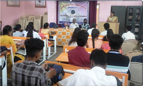 Govt. Digvijay Autonomous College-मीडिया एवं राजनीति का अंतर्संबंध’ विषय परअंतर्विभागीय व्याख्यान 